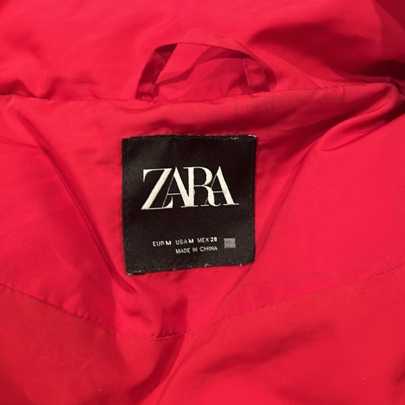 Red Zara Puffer - Picture 2 of 2